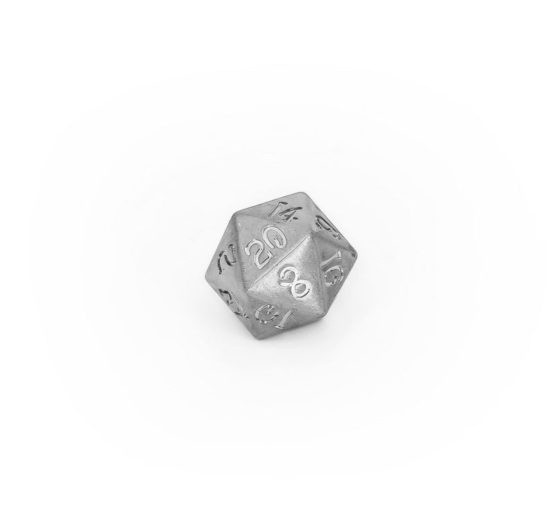 Stainless Steel D20